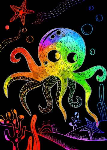 Mini karckép könyv A tenger alatt Avenir