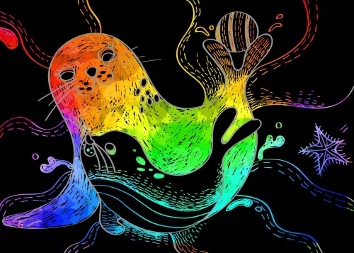 Mini karckép könyv A tenger alatt Avenir