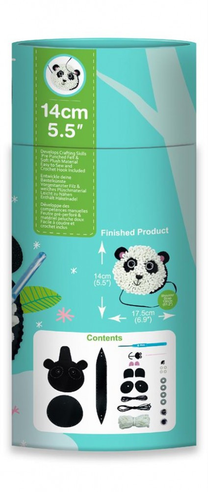 Avenir Kids Táska készítés varrással és horgolással, Panda Avenir, alternatív kép 1