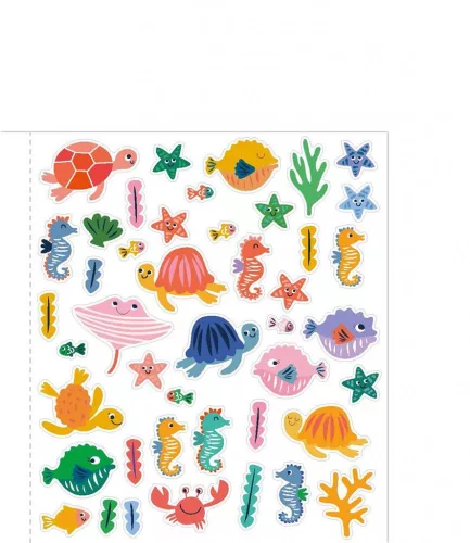 Mágikus vízzel festő könyv, Vízalatti világ Avenir