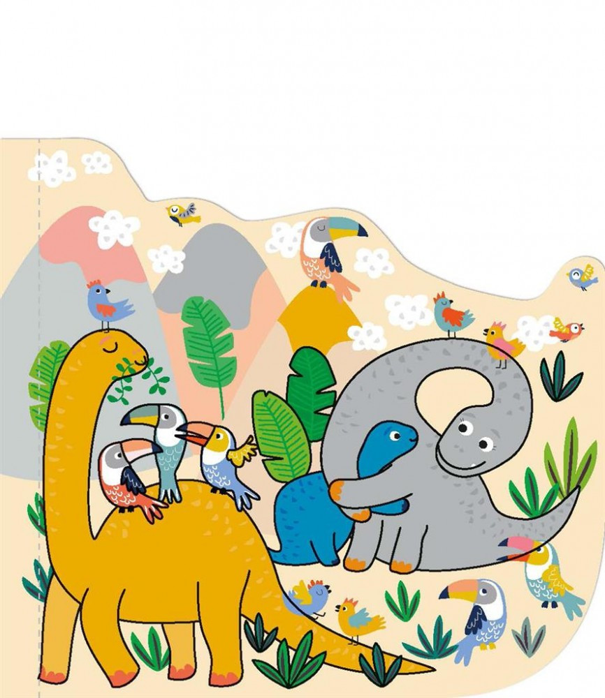 Avenir Kids Mágikus vízzel festő könyv, Dinoszauruszok Avenir, alternatív kép 2