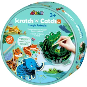   2 az 1-ben karckép készítő és horgász játék, Dzsungel Avenir