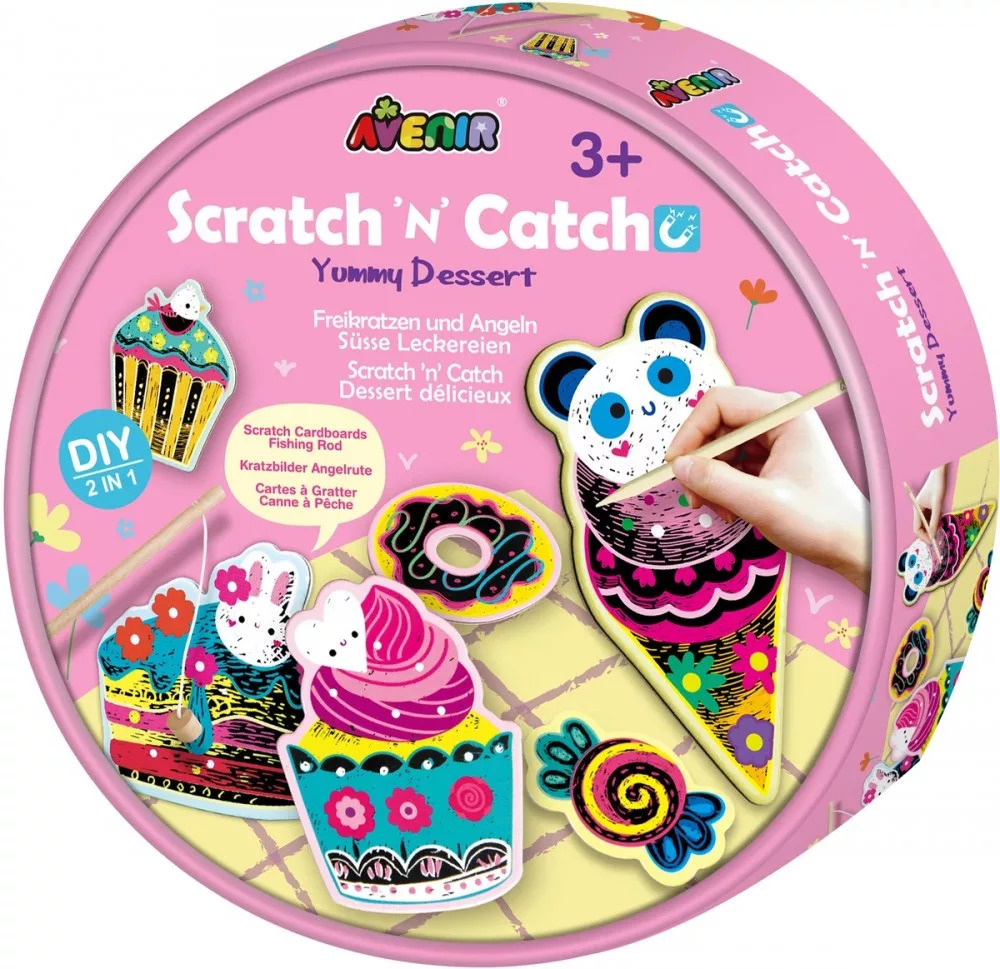 2 az 1-ben karckép készítő és horgász játék, Finomságok Avenir fő kép