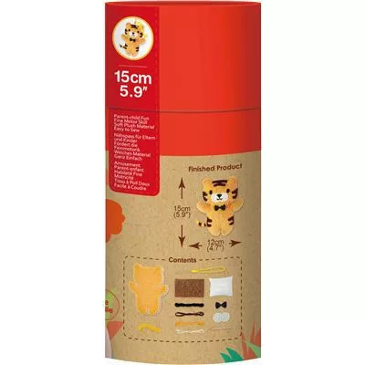 Varrható plüss kulcstartó, Tigris Avenir