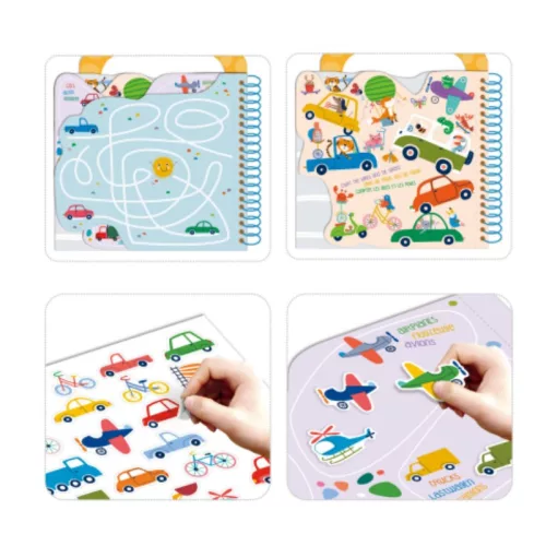 Mágikus vízzel festő könyv, Járművek Avenir