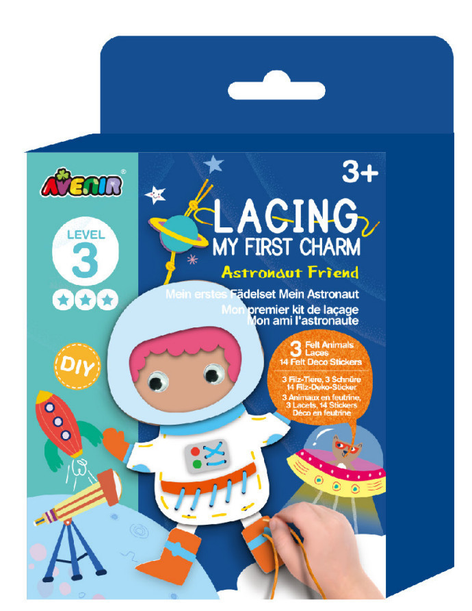 Avenir Kids® Első varrós készletem 3, Űrhajós Avenir, fő nézet