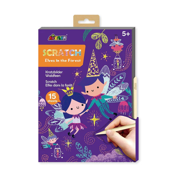 Avenir Kids® Karckép könyv A5-ös méretű, Tündérek Avenir, fő nézet