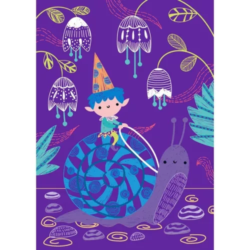 Karckép könyv A5-ös méretű, Tündérek Avenir