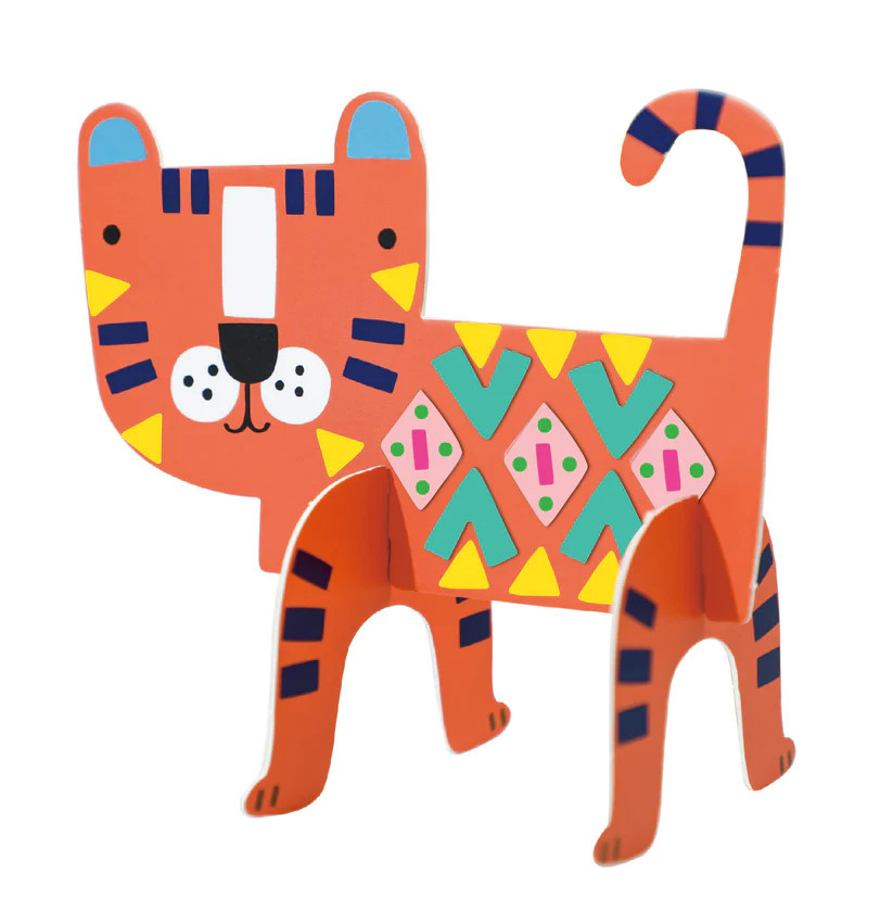 Avenir Kids Matricázó és 3D modell készítő készlet, Szafari állatok, alternatív kép 3