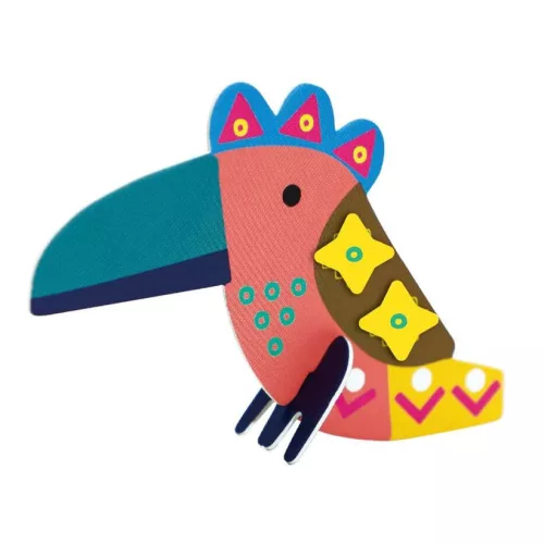 Matricázó és 3D modell készítő készlet, Szafari állatok Avenir