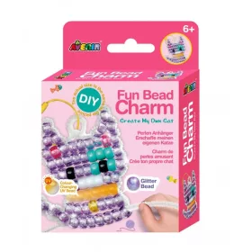   Gyöngyfigura fűző készlet színváltó gyöngyökkel, Cica Avenir