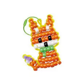   Gyöngyfigura fűző készlet színváltó gyöngyökkel, Róka Avenir