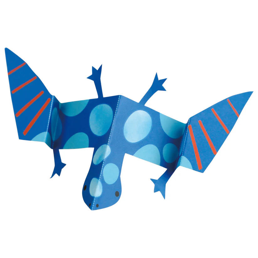 Avenir Kids® Akvarell festő és origami készlet, Dinoszauruszok Avenir, alternatív kép 7