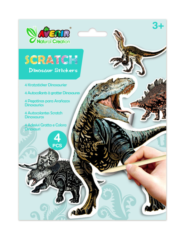 Karckép matricák, Dinoszauruszok Avenir – fő nézet