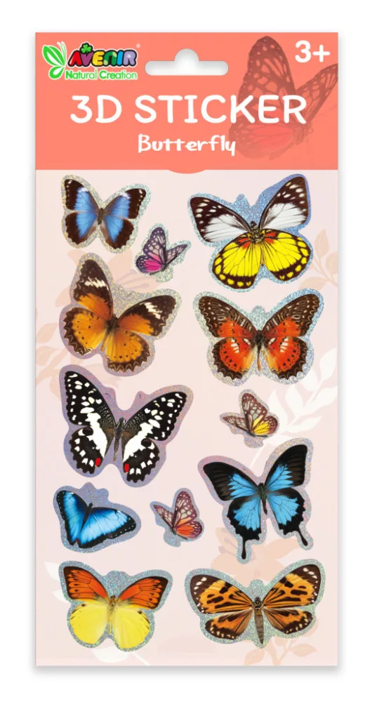 3D matrica csomag, Pillangók Avenir fő kép