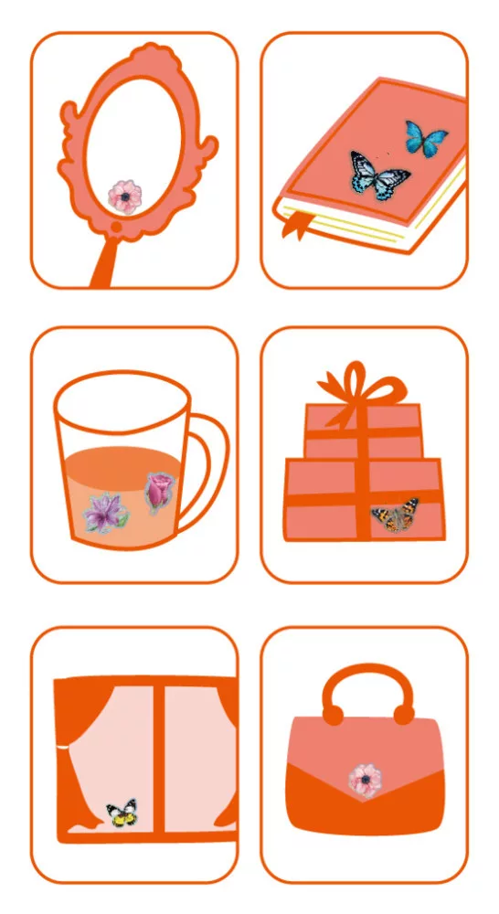 3D matrica csomag, Pillangók Avenir alternatív kép 1