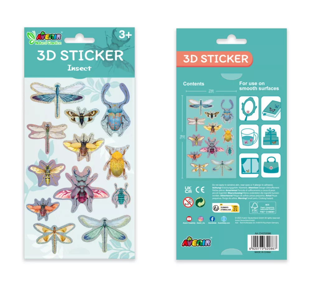 3D matrica csomag, Rovarok Avenir alternatív kép 1