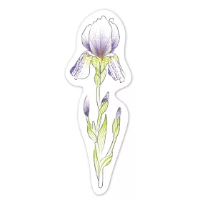   Vízzel festő kreatív könyvjelző készlet, Virágok Avenir