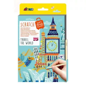   Karckép könyv A5-ös méretű, Utazás a világ körül Avenir