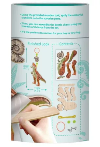 Charm készítő kreatív készlet, Dinoszaurusz Avenir