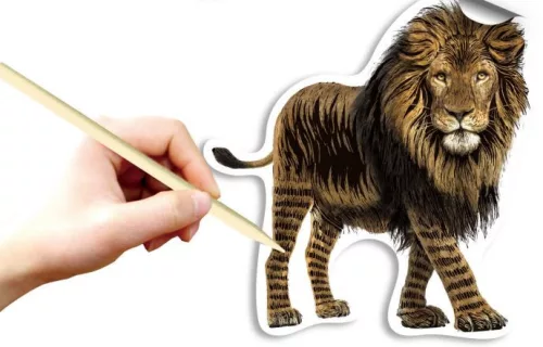 Karckép matricák, Szafari állatok Avenir