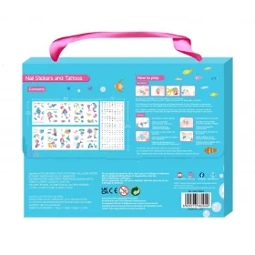 Tetováló és körömmatrica készlet, Sellők Avenir