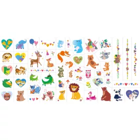 Arcmatrica és tetováló készlet, Állatok Avenir