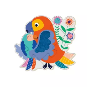 Készségfejlesztő tapintós puzzle, Dzsungel Avenir