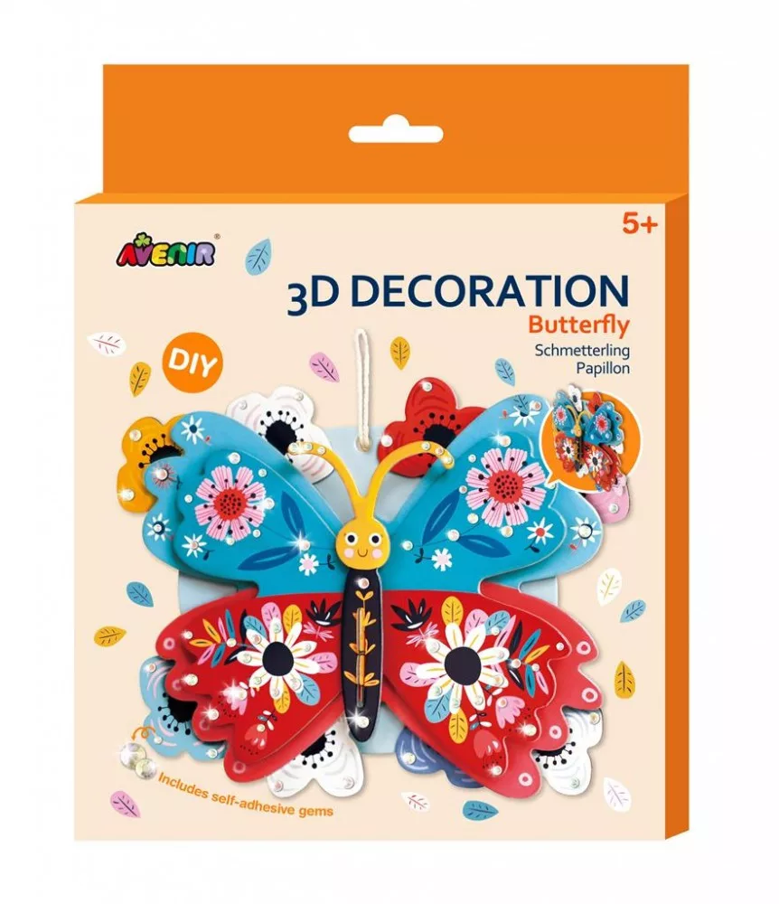3D dekorációs puzzle, Pillangó Avenir fő kép