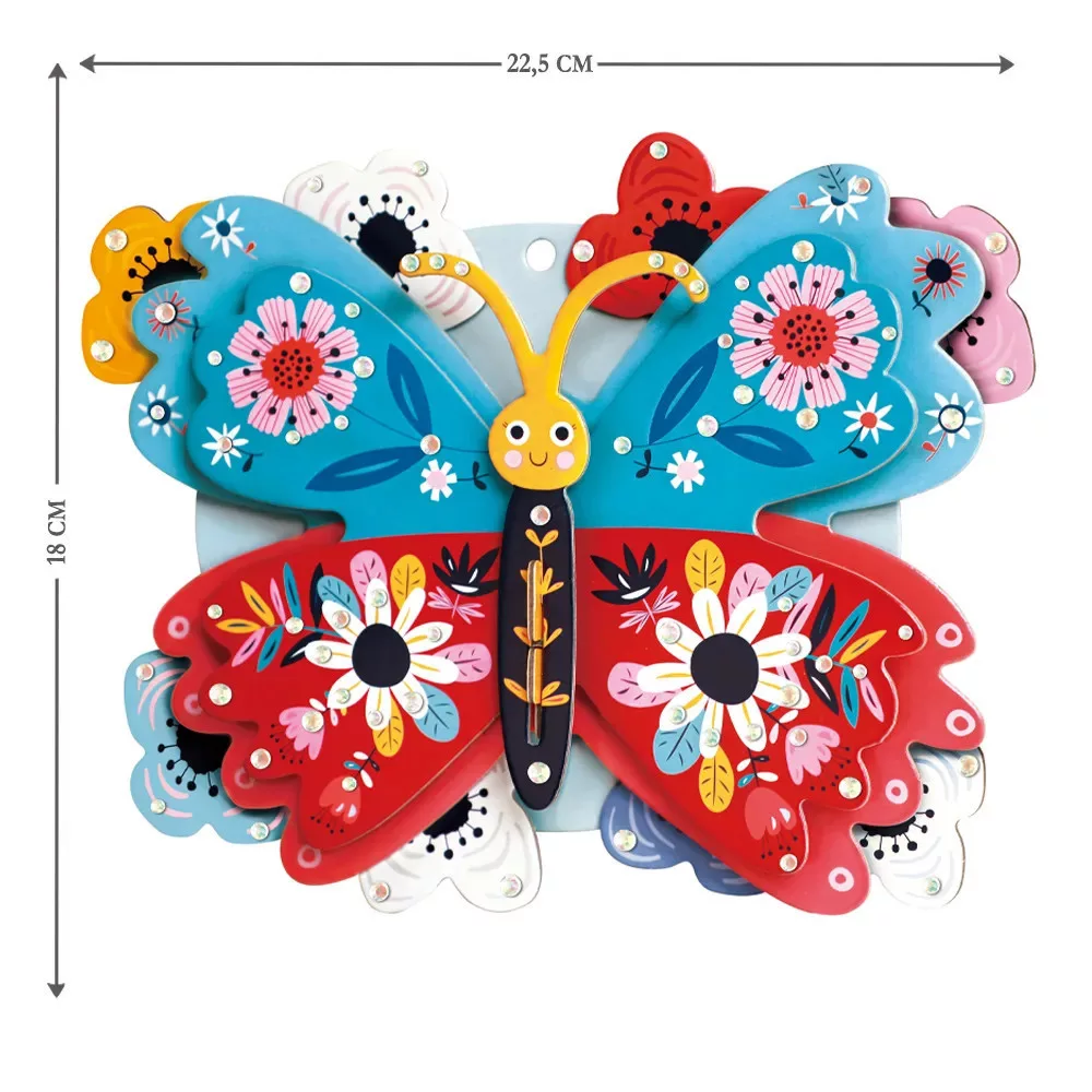 3D dekorációs puzzle, Pillangó Avenir alternatív kép 1