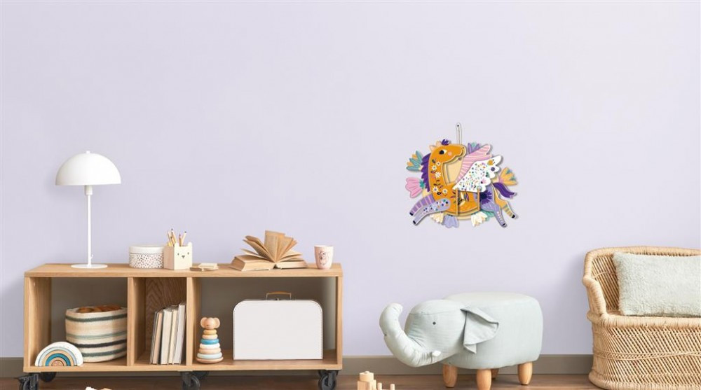 Avenir Kids 3D dekorációs puzzle, Unikornis Avenir, alternatív kép 3