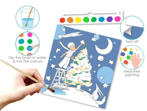 A kis herceg színező vízfestékkel kreatív készlet Avenir