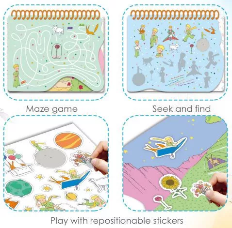 A kis herceg mágikus vízzel festő könyv Avenir