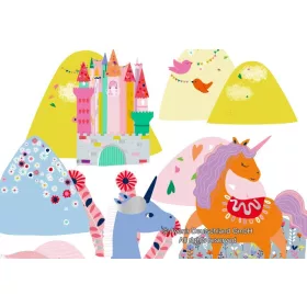 Matrica 20 db-os Unikornis Avenir