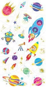 Lemosható tetoválás, Világűr Avenir