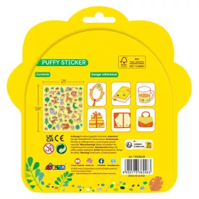 3D  fényes matrica készlet, Állatok Avenir