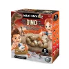 BUKI Mega dino felfedező készlet 12 db meglepetés tojással BUKI, 6–8 év, Többszínű