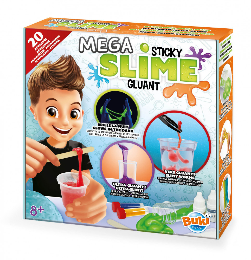 BUKI Mega slime kísérletező készlet BUKI, fő nézet