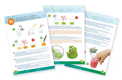 BUKI Mega slime kísérletező készlet BUKI, 6–8 év, Többszínű
