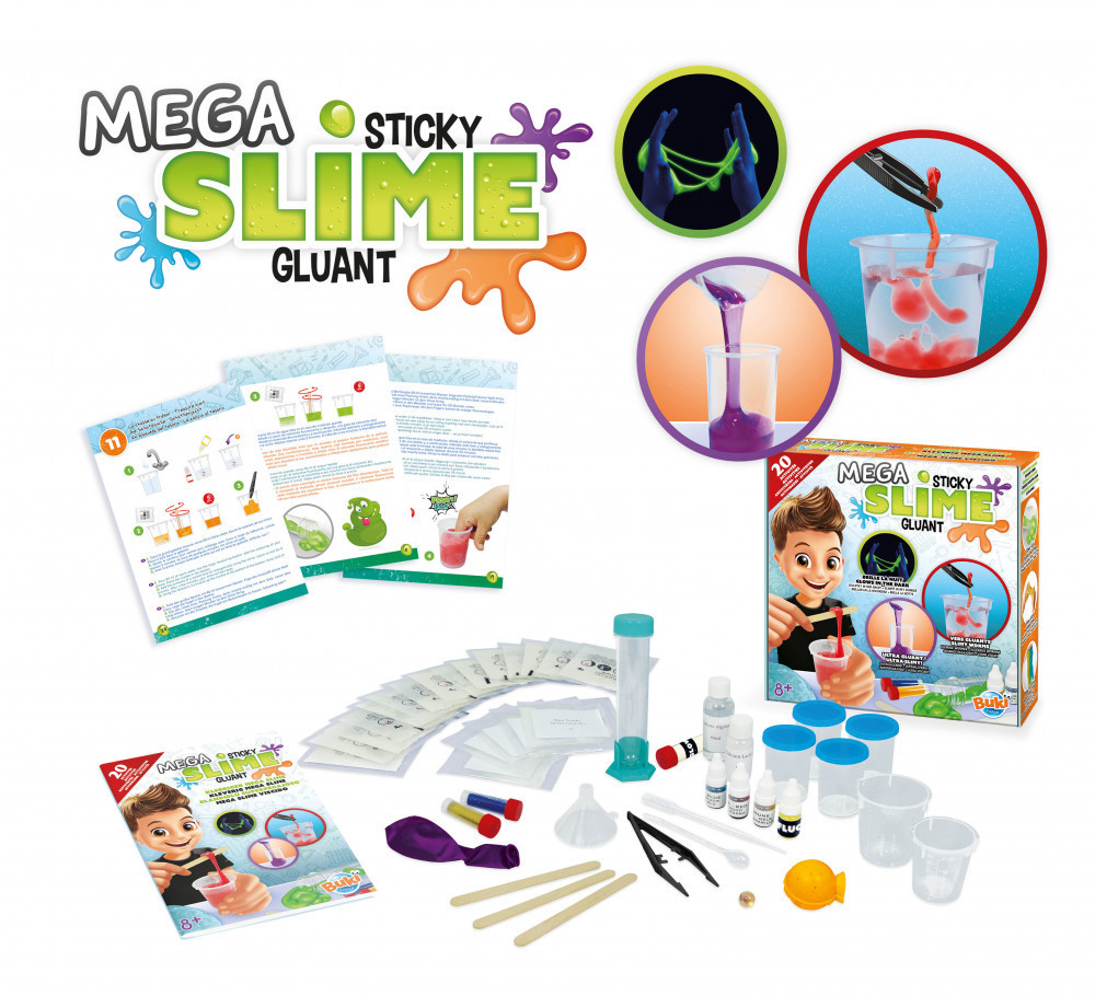 BUKI Mega slime kísérletező készlet BUKI, alternatív kép 5