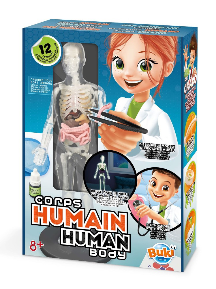 Buki Tudományos készlet-Az emberi test Buki, fő nézet