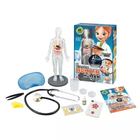 BUKI Tudományos készlet-Az emberi test Buki, 6–8 év, Többszínű