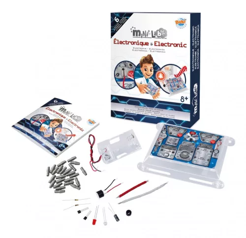 BUKI Mini Lab Elektronika BUKI, 6–8 év, Többszínű