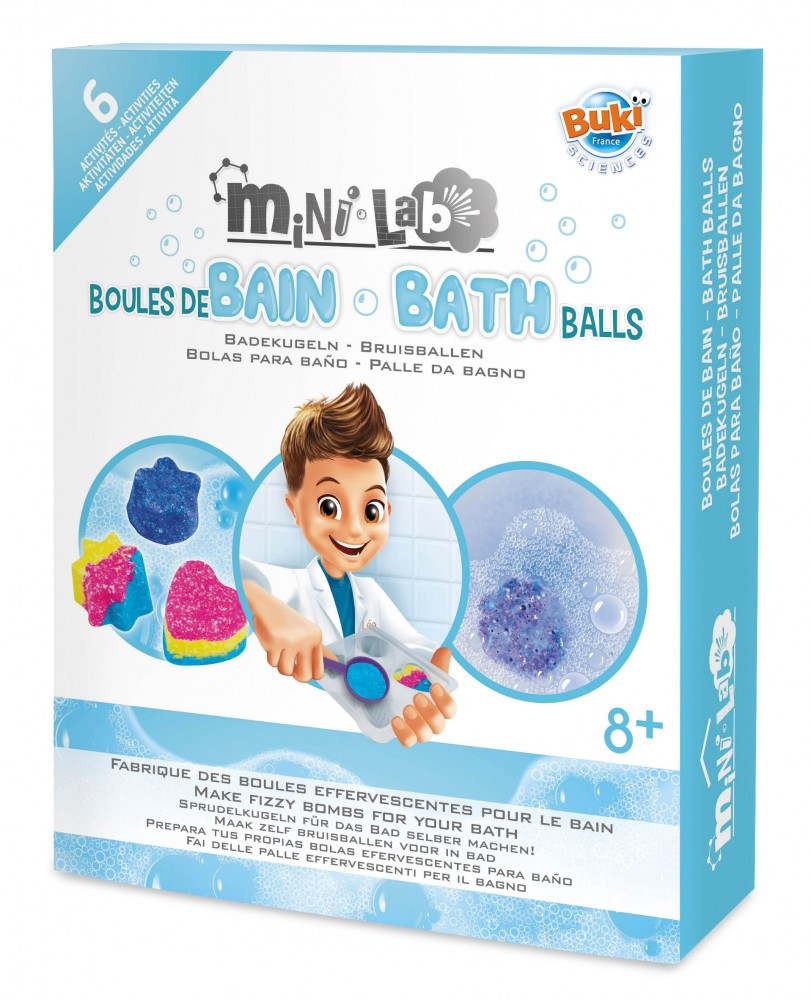 BUKI Mini Lab, Fürdőgolyó készítés BUKI, fő nézet
