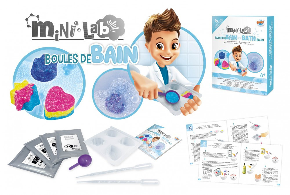 BUKI Mini Lab, Fürdőgolyó készítés BUKI, alternatív kép 6