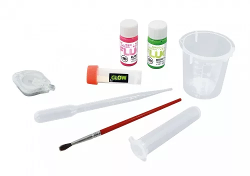 BUKI Mini Lab, Foszforeszkáló és világító készlet BUKI, 6–8 év, Többszínű