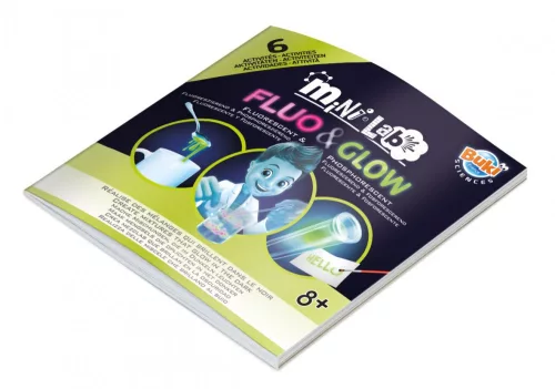 BUKI Mini Lab, Foszforeszkáló és világító készlet BUKI, 6–8 év, Többszínű