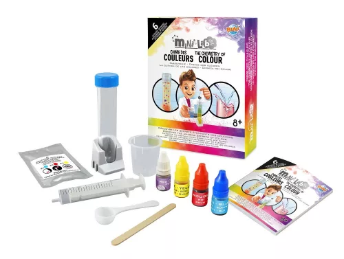 BUKI Mini Lab, Színek kémiája BUKI, 6–8 év, Többszínű
