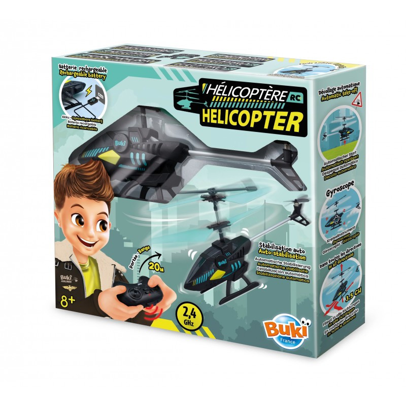Távírányítós RC helikopter BUKI – fő nézet