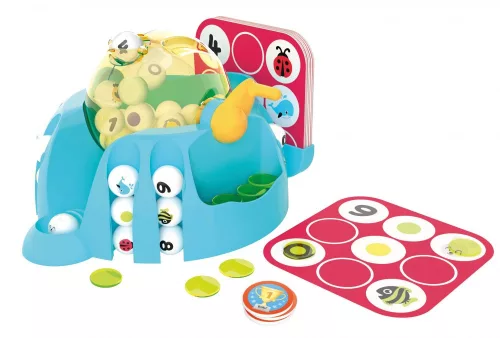BUKI Fejlesztő játék Bingo Junior BUKI, 3–5 év, Fejlesztő játék Bingo Junior BUKI, Többszínű